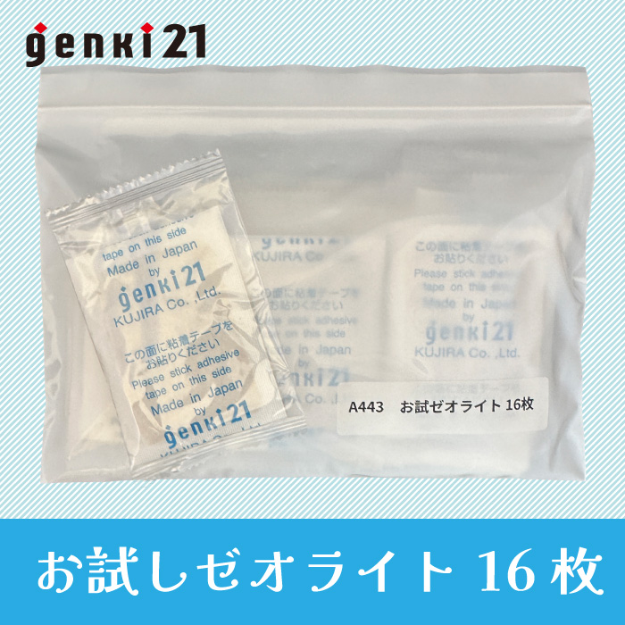 足裏お試しゼオライト①