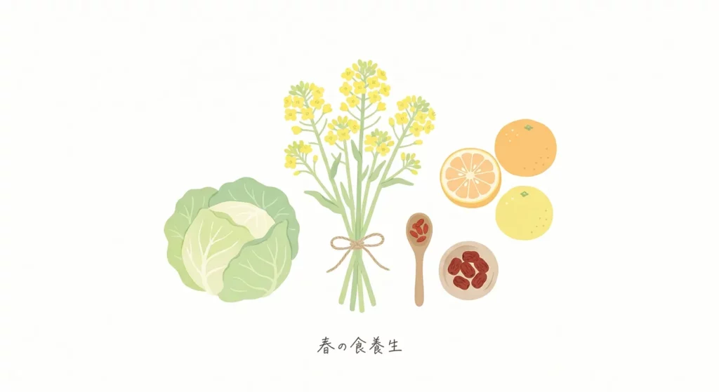 自律神経を整える春の食養生