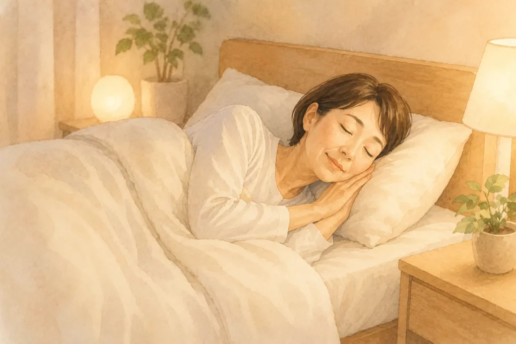骨粗しょう症 ：質の良い睡眠で骨の健康を守る50代日本人女性